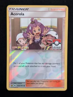 Acerola [3rd Place] 112a/147 League & Championship Cards Pokemon NM Reverse Holo - Image 1