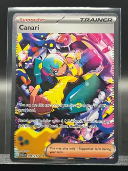 2026 Pokemon ME: Ascended Heroes Canari 291/217 Special Illustration Rare SIR - Image 1