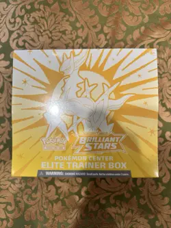Pokemon Trading Card Game Sword & Shield Brilliant Stars Pokemon Center Elite 820650850066 - Image 1