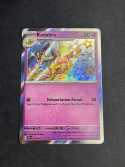 Kadabra - 149/091 - Shiny Rare - NM - Paldean Fates - Pokemon TCG - Image 1
