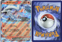 Reshiram ex (Journey Together Stamped) 030/159 Holo Pokemon NM - Image 3