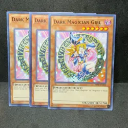 3x Yugioh Dark Magician Girl LED6-EN000 Common - NM 💎 - Image 1
