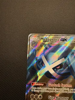 Pokemon TCG Metagross GX Guardians Rising 139/145 Holo Full Art Ultra Rare NM - Image 2