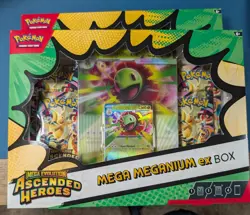2x Pokemon TCG Mega Evolution: Ascended Heroes Mega Meganium EX Box Sealed - Image 1