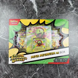 Pokemon TCG Mega Evolution Ascended Heroes Mega Meganium ex Box - New & Sealed - Image 1