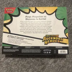Pokemon TCG Mega Evolution Ascended Heroes Mega Meganium ex Box - New & Sealed - Image 2