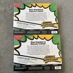 Pokemon TCG Mega Evolution Ascended Heroes Mega Meganium Ex Box Brand New Sealed - Image 2