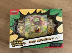 Pokemon TCG Mega Evolution Ascended Heroes Mega Meganium ex Box Brand New Sealed - Image 1