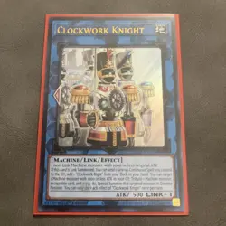Yugioh Clockwork Knight SUDA-EN050 Ultra Rare 1st Edition NM - Image 1