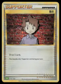 Bill (CLV) Holo Classic Collection Trading Card Game Classic 018/034 NM Pokemon - Image 1