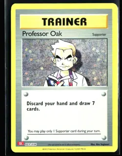 2023 Classic Collection Charizard Deck Professor Oak #116 Holo Pokemon Card - Image 1