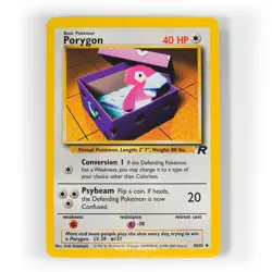 Pokemon TCG - Porygon - 48/82 LP-EXC BUY 2 CARDS GET 1 FREE!! - Image 1