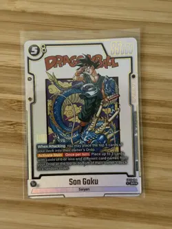 Bandai Dragon Ball Super Card Game Son Goku SR* Foil FB07-104 - Image 1