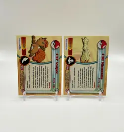 Pokemon Card - Vulpix, Ninetales - Topps - Red Logo - 2 Card Set - Image 2