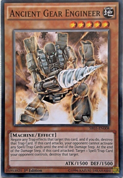 YuGiOh! - Ancient Gear Engineer - SD10-EN003 - Unlimited - Common - Image 1
