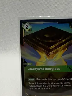 Zhonya's Hourglass 077/298 - Origins (OGN) Rare Holo Riftbound: LoL Card Game - Image 5