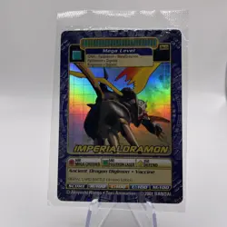 Digimon World 3 (2002) SEALED Imperialdramon DW03 Promo TCG Digi battle Card NM - Image 1