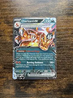Charizard ex 196 Sv: Scarlet & Violet Promo Cards Holo - Image 1