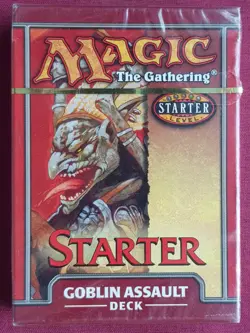Magic The Gathering STARTER 1999 GOBLIN ASSAULT New Sealed Theme Deck MTG - Image 1
