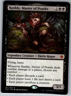 Rankle, Master of Pranks 101 Throne of Eldraine - Magic The Gathering MTG - NM - Image 1