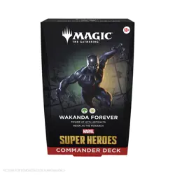 Magic: the Gathering - Marvel Super Heroes Commander Deck - Wakanda Forever - Image 1