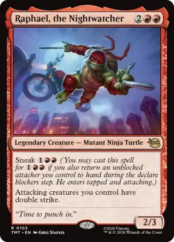 Raphael, the Nightwatcher [Teenage Mutant Ninja Turtles] Near Mint - Image 1
