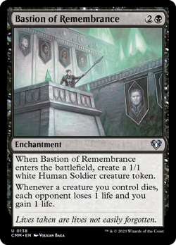 Bastion of Remembrance [Commander Masters] Near Mint - Image 1