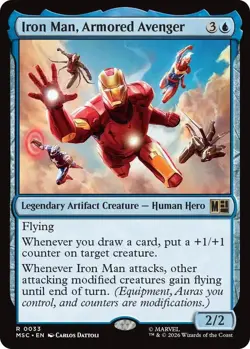 MTG Marvel Super Heroes Commander - Iron Man, Armored Avenger - Image 1