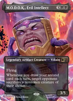 M.O.D.O.K., Evil Intellect (Borderless) [Marvel Super Heroes Commander] Near Mi - Image 1