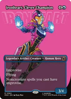 Ironheart, Clever Champion (Borderless) [Marvel Super Heroes] Near Mint - Image 1