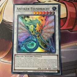 Yugioh! Antiker Feendrache Super Rare - RA01-DE030 1. Auflage - Deutsch - Image 1