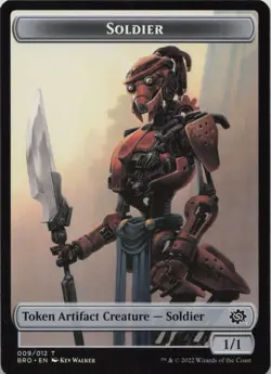 Soldier Token T The Brothers' War 9 LP MTG - Image 1