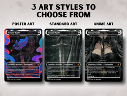 Shadowspear, Morgul Knife - Custom Magic: The Gathering Card - Image 2