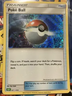 Pokemon POKE BALL - CLV 021/034 Classic Collection - HOLO - MINt - Image 1
