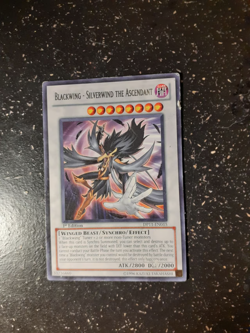 NM Yugioh Blackwing - Silverwind the Ascendant DP11-EN015 Rare 1st Ed. - Image 1