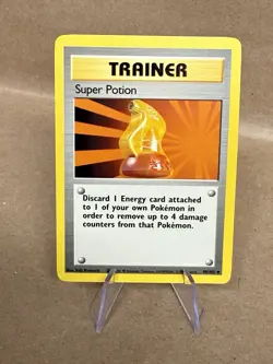 Pokemon TCG Super Potion Base Set 90/102 Regular LP. - Image 2