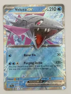 Veluza ex 043/159 Double Rare Journey Together Pokemon Near Mint - Image 2