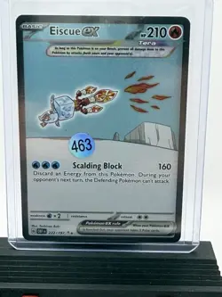 Eiscue ex 222/197 Obsidian Flames Special Illustration Rare Pokemon 1429 - Image 1