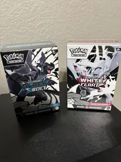 Pokemon Black Bolt and White Flare Booster Bundle Set, Brand New/Sealed - Image 1
