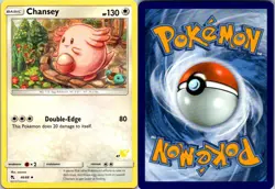 CHANSEY - 46/68 (#47 PIKACHU STAMPED) 046/068 P BATTLE ACADEMY - Image 3