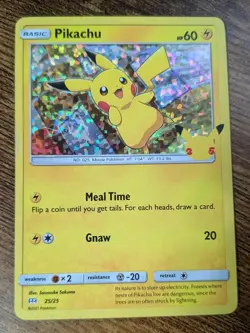 Pokemon TCG - Pikachu 025/025 McDonald's 25th Anniversary Holo Promo - MP ⚡ - Image 1