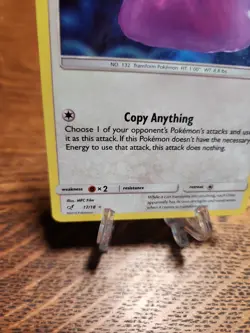 Ditto 17/18 Detective Pikachu Holo 2019 LP Pokemon TCG - Image 4