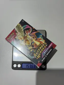 Ultra Heavy Pokemon Ascended Heroes Booster Box (153.68g) - Image 1