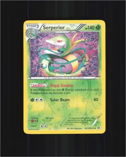 Serperior RC3/RC25 Holo Legendary Treasures: Radiant Collection Pokemon LP - Image 1