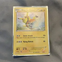 Pokemon Pikachu Libre 30/30 XY Trainer Kit Holo Promo 2016 English 80 HP - Image 1
