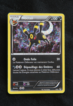 Pokemon "Noctali / Umbreon" 9/12 *Holo* McDonald's 2013 - French - Good - Image 1