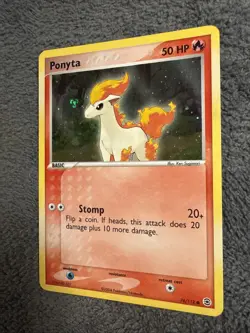 Ponyta 76/112 Pokemon Fire Red & Leaf Green Holo NM - Image 2