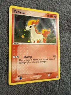 Ponyta 76/112 Pokemon Fire Red & Leaf Green Holo NM - Image 3