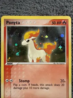 Ponyta 76/112 Pokemon Fire Red & Leaf Green Holo NM - Image 4