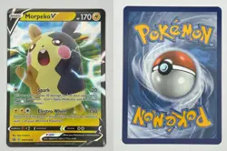 Morpeko V SWSH056 Holo Promo Sword & Shield Promo Pokemon Near Mint - Image 1